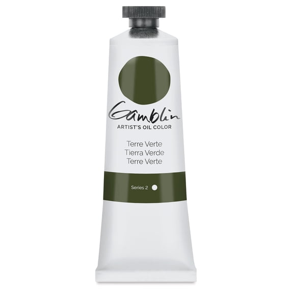Gamblin Artist's Oil Color - Terre Verte, 37 ml tube