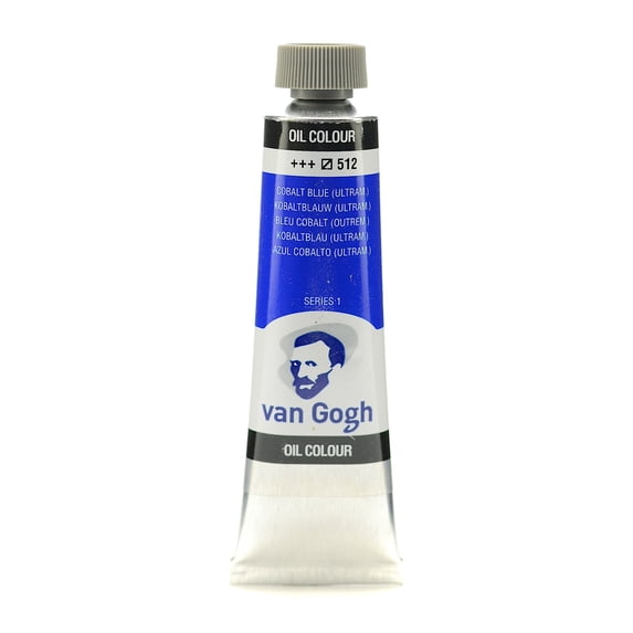 Oil Color cobalt blue ultramarine, 40 ml (1.35 oz) (pack of 3)