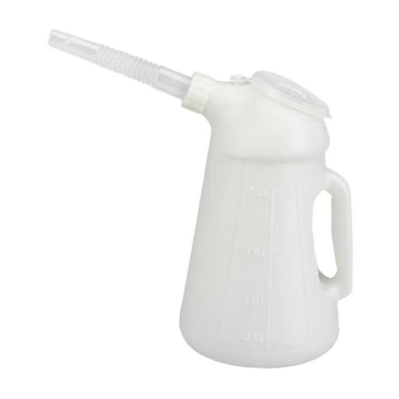 Oil Container with Spout Oil Dispensing Bottles Measuring Container Container Tool Leakage Proof Engine Oil Dispenser Container