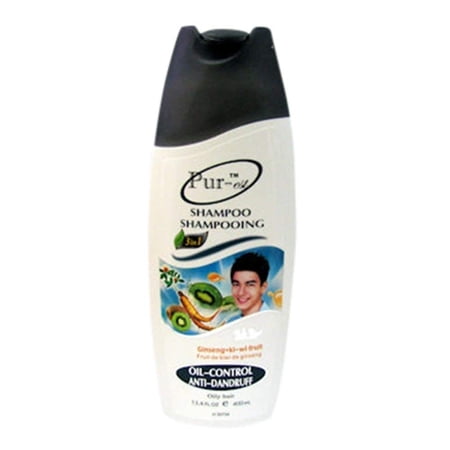 Purest Anti-Dandruff Shampoo 400ml Ginseng Kiwi Fruit Oil Control 307341