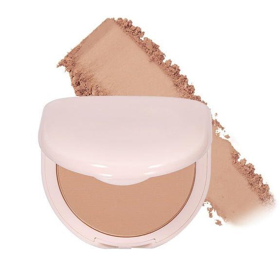 Oil Control Face Pressed Powder, 6.8g Matte Smooth Setting Powder Makeup, Waterproof Long-Lasting Makeup Setting Powder, Oil Control Flawless Finish, Lightweight, Residue-Free