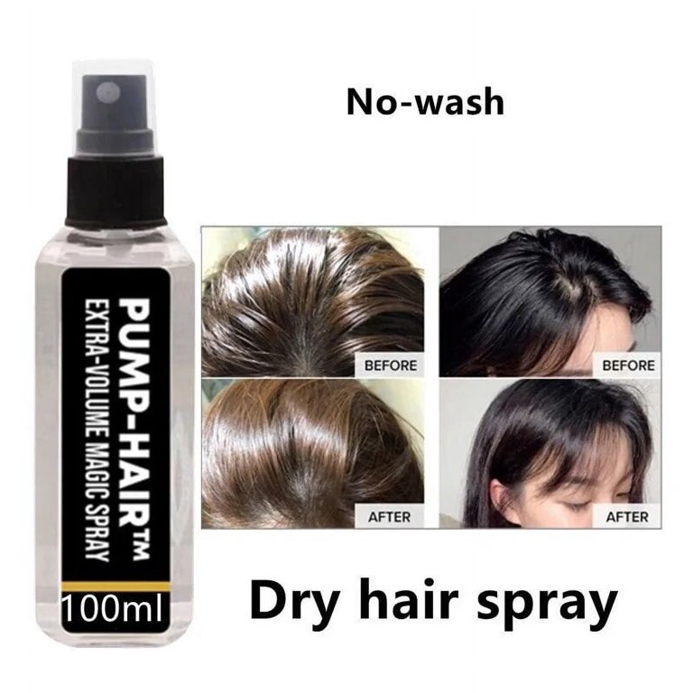 Oil Control No-wash Hair Fluffy Spray Dry Shampoo Hair Powder Fix