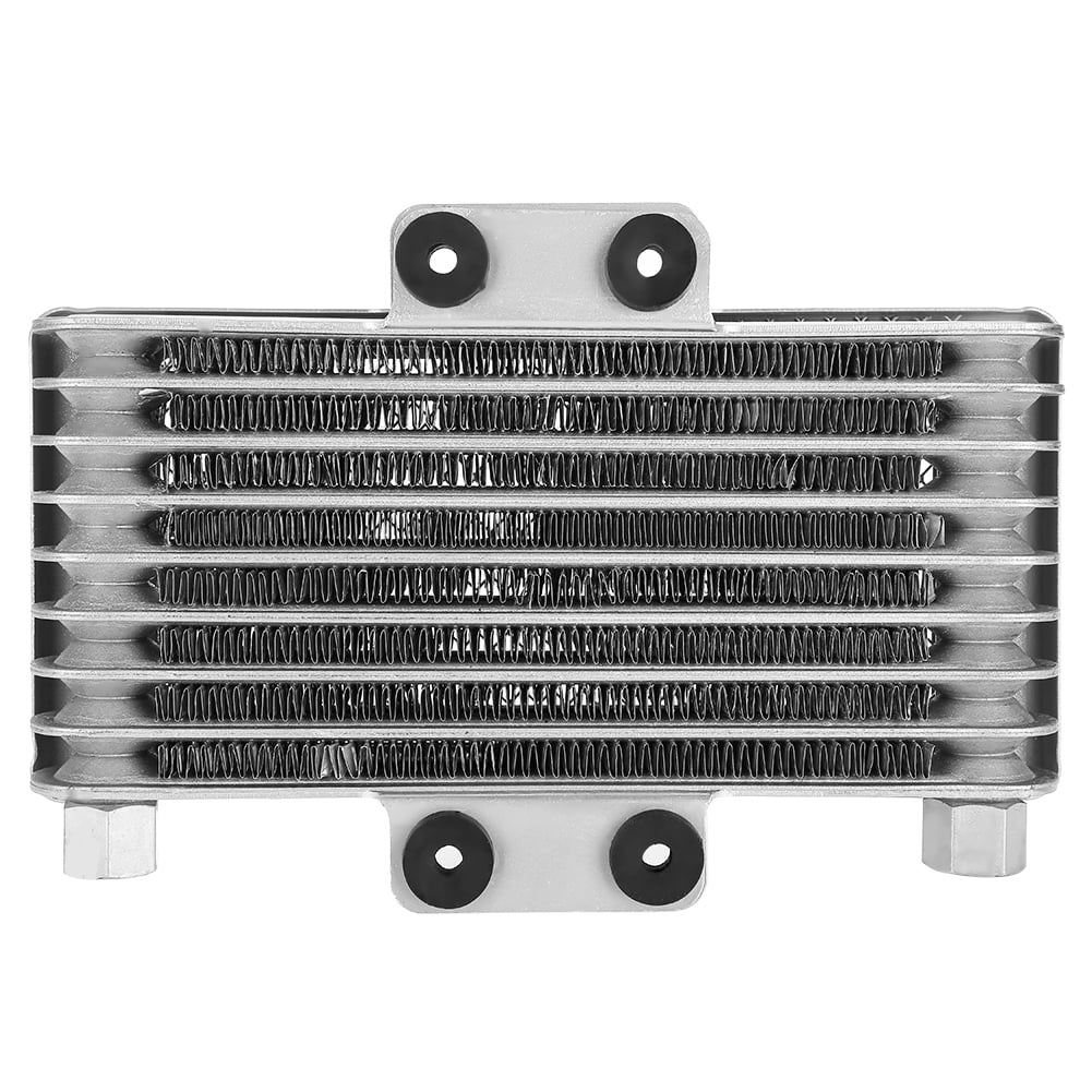 Oil Cooler, 125ml Motorcycle Engine Oil Cooler Cooling Aluminum For