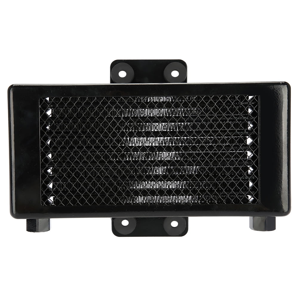 Oil Cooler, 125ml Motorcycle Engine Oil Cooler Cooling Aluminum For