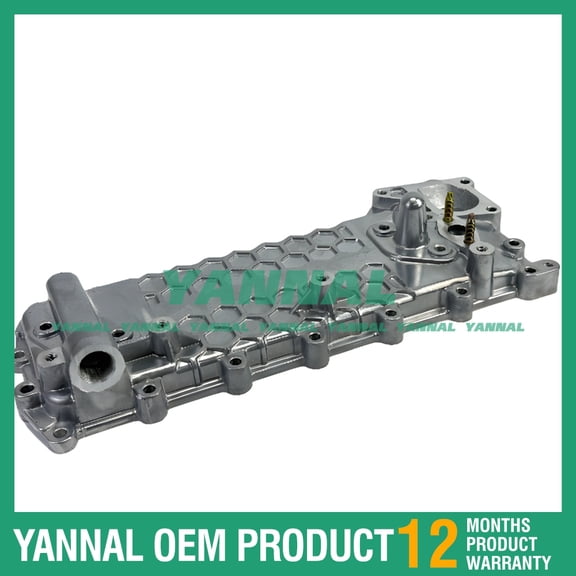 Oil Cooler Cover 8-97385201-0 For Isuzu 4HK1 Engine Spare Parts