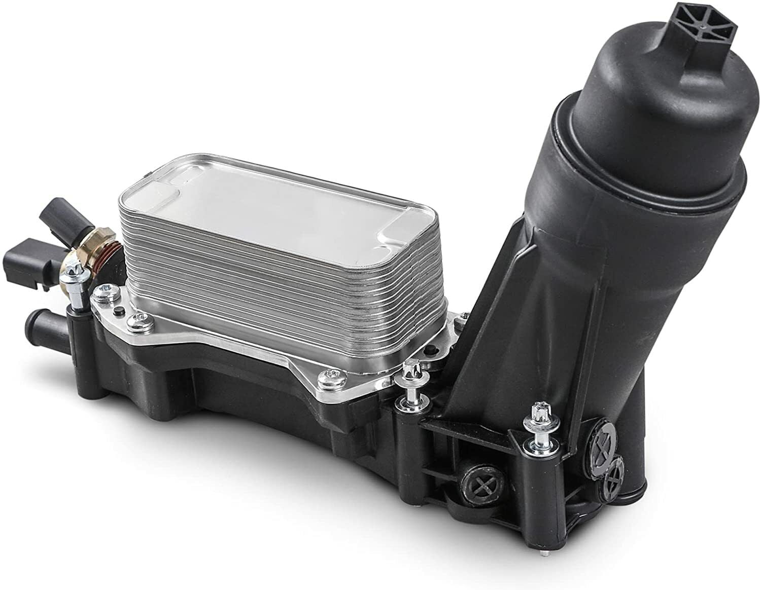 Oil Cooler Filter Housing Adapter For 20142017 Dodge Chrysler Ram Jeep