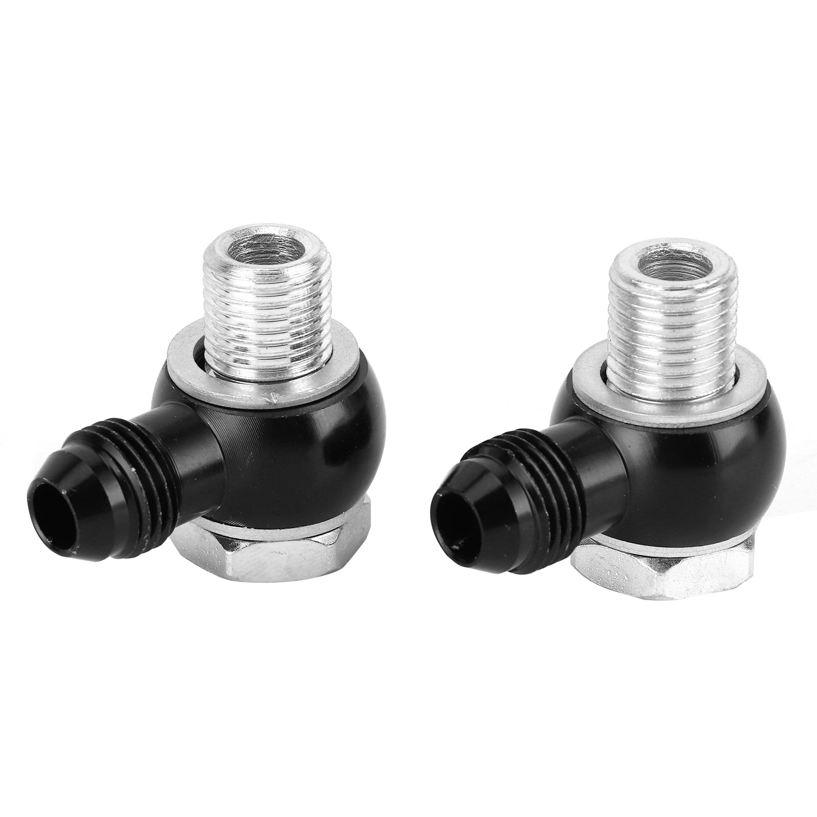 6AN To 1/4" NPSM Transmission Oil Cooler Adapter Fittings - For GM 4L80E & LS Swaps