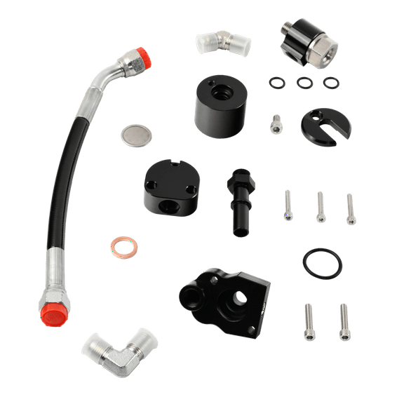 Oil Cooler Flush Disaster Prevention Kit for 2020+ Ford F250 F350 F450 6.7L