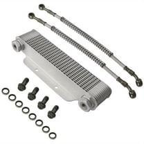 Oil Cooler Radiator Kit For YX 150cc 200cc PIT Dirt Bike ATV Quad Motorbike