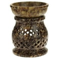 thumbnail image 1 of Oil Diffuser - Natural Soapstone Oil Burner Jali 4", 1 of 4