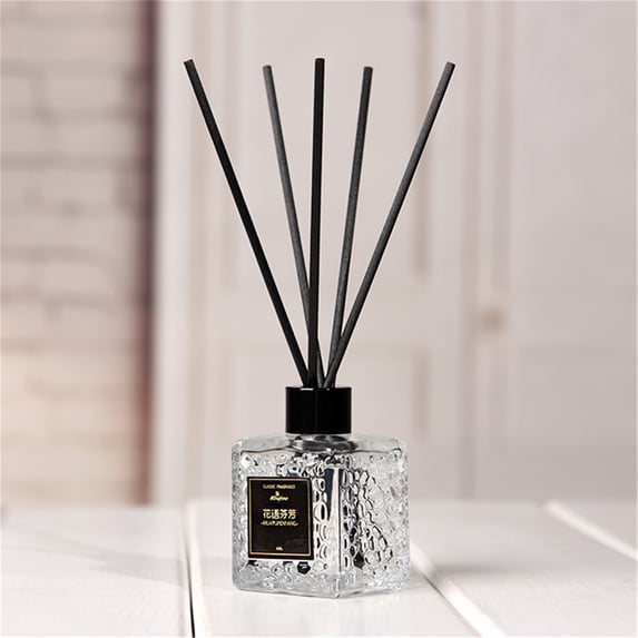 Oil Diffusers with Natural Sticks, Glass Bottle and Scented Oil 50ml/1.69fl.oz - Miss Coco