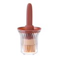 thumbnail image 1 of Oil Dispenser Bottle with Silicone Brush, 2-in-1 Kitchen Basting Oil Brush for Cooking, Baking, Grilling, BBQ with Non-Slip Handle, Easy Fill & Clean, Dishwasher Safe, 1 of 4