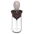 thumbnail image 1 of Oil Dispenser Bottle with Barbecue Brush, Oil Storage and Dispenser Container for Kitchen BBQ Grilling Baking Cooking (Coffee), 1 of 7