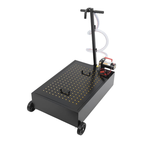 Oil Drain Pan with Pump, Oil Drain Pan, Oil Drain Cart for Use with Heavy-duty Trucks, Buses, Cars, SUVs, RVs, and Other Vehicles