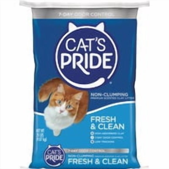 Oil Dri Cat's Pride Fresh & Clean Cat Litter - Pack of 4 Jobsite Supply Pack