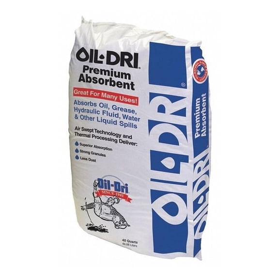 Oil-Dri Loose Absorbent,Montmorillonite Clay I05040