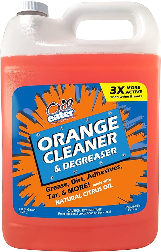 Oil Eater 1 Gallon Orange Cleaner Degreaser Concentrate All-Purpose Cleaning, All Vehicle, Parts, Tools & Equipment, Easy Ship Packaging