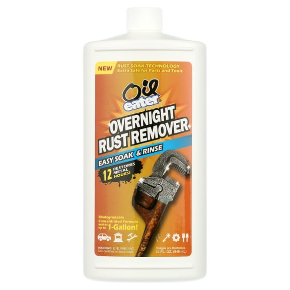 Oil Eater 32oz Overnight Rust Remover Soak for Parts & Tools