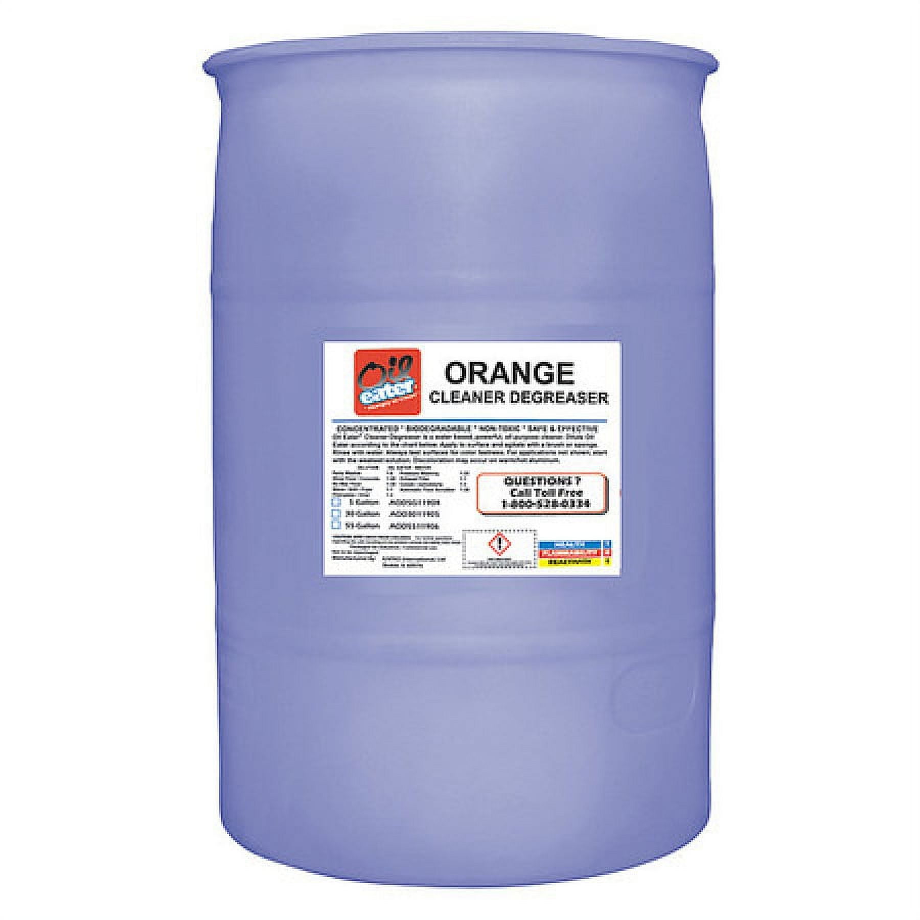 Oil Eater Orange Cleaner Degreaser 55 Gallon Drum