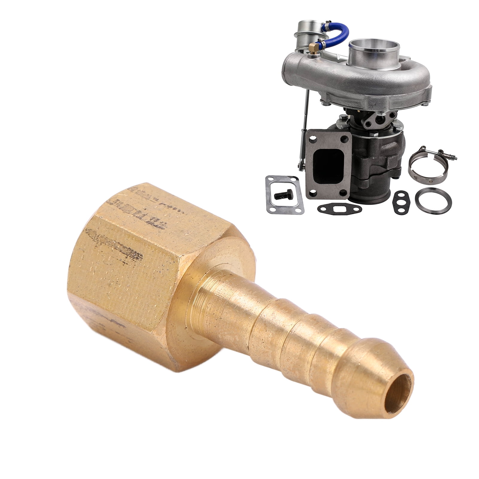 Oil Feed Adapter, Corrosion Resistance Wear Resistance Brass Restrictor