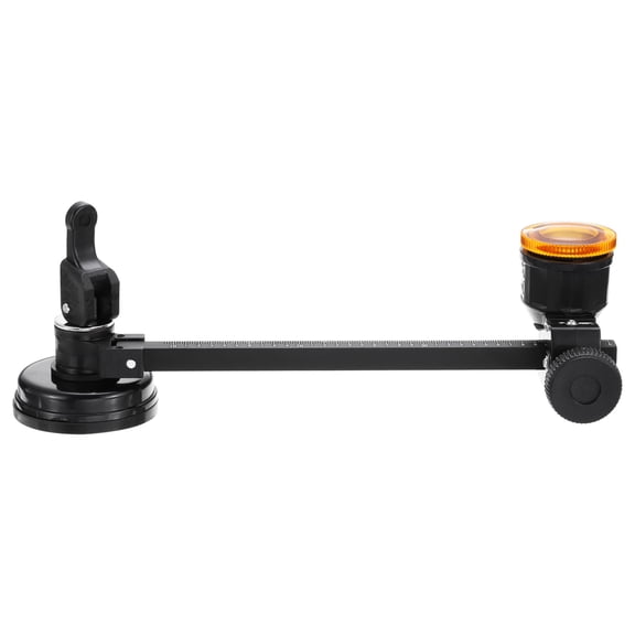 Oil-Filled Circular Glass Cutter 1.6"-7.9" Adjustable with Suction Cup for Glass, Black