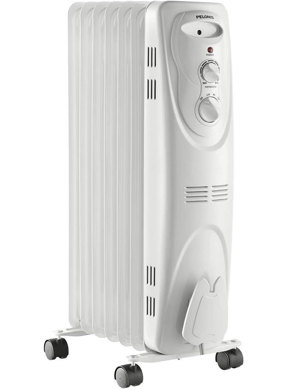 Oil Filled Radiator Heater Large Room Oil-Filled Radiator Heaters in Space Heaters - Walmart.com