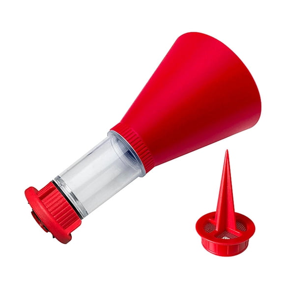 Oil Filling Funnel with Filter Screen For Various Vehicle Make Of ABS For Smooth Pouring