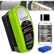 Oil Film Remover Brush, Car Windshield Glass Cleaner Tool, 1pc