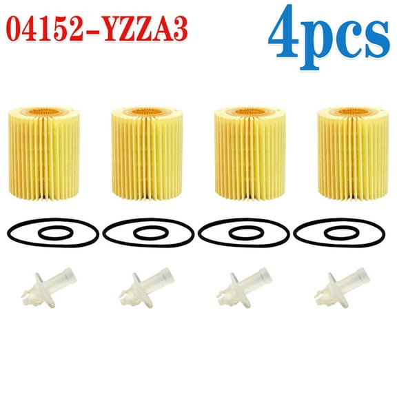 Oil Filter 04152-YZZA3 (Set of 4) Replace For Lexus IS250 IS350 GS300 GS350