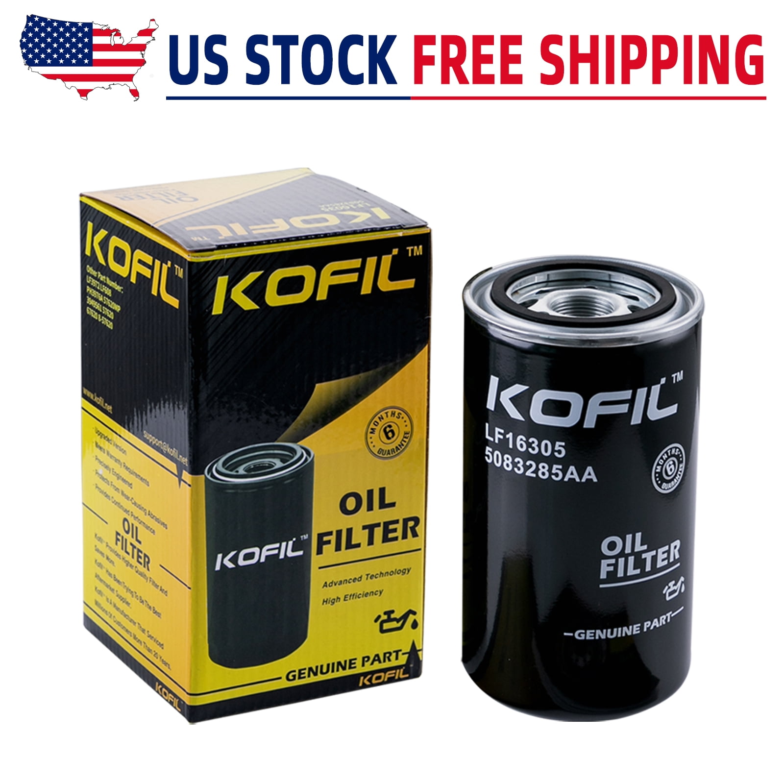 2013-2018 Ram 2500 Filters LF16035 & FS20089 Filter Kit For Dodge Ram ...