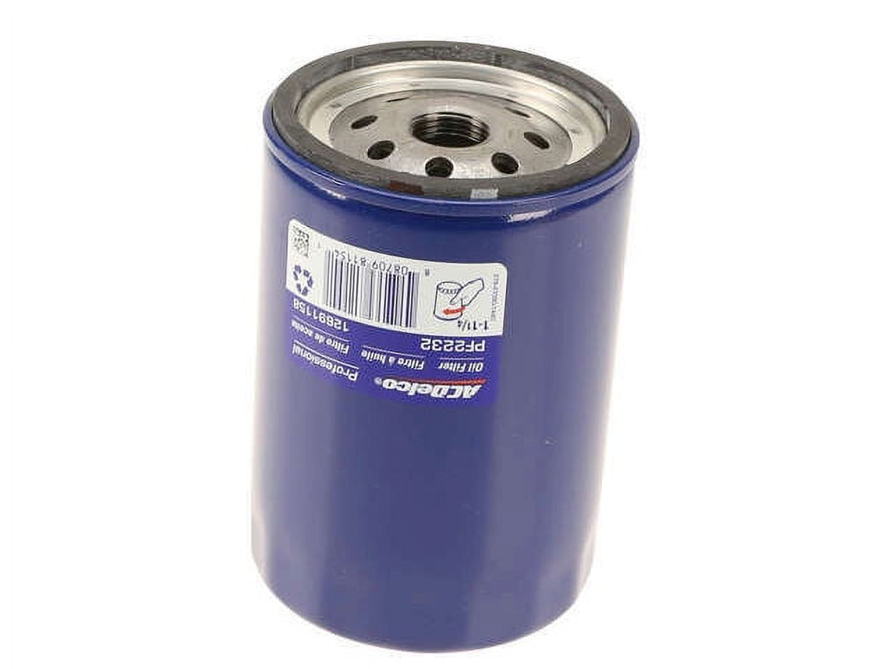 Oil Filter - Compatible with 2001 - 2019 Chevrolet Silverado 2500 HD 6.6L V8 - AC Delco