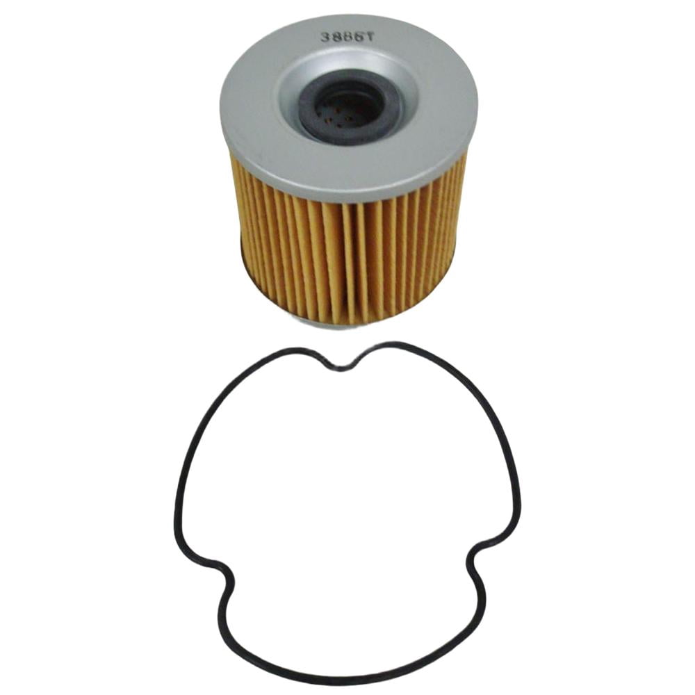 OEM Grade Vintage Motorcycle Oil Filter Compatible with 1979-1985 Suzuki SP400 SP400T SP250 GN400 DR400 DR400S 4-Stroke Single Dual-Sport 16510-38240 1651038240 400HP 400cc 250cc