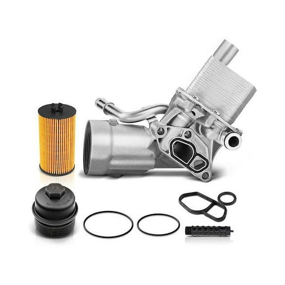 Oil Filter Housing 1 - Compatible with 2013 - 2019 Buick Encore Sport Utility 1.4L 4-Cylinder Turbocharged 2014 2015 2016 2017 2018 2020 2021