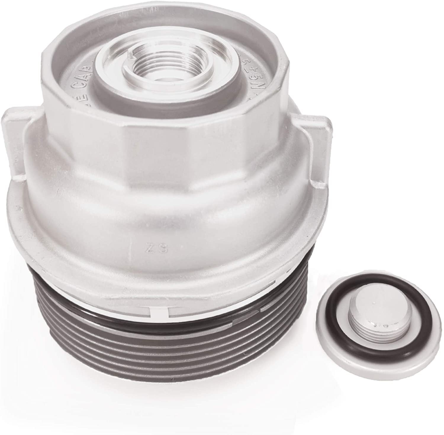 Oil Filter Housing Cap Assembly 15620-31060 For Toyota Camry Tundra RAV4 4Runner Tacoma Highlander Sienna Venza Avalon Fj Cruiser, Oil Filter Cap 2010 2011 2012 2013 2014 2015 2016 2017 2018