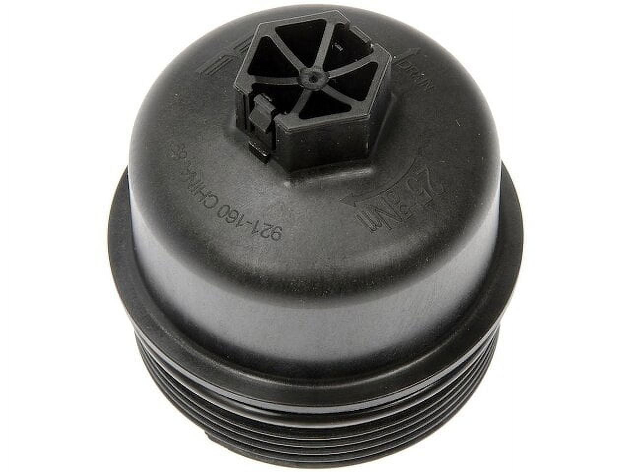 Oil Filter Housing Cap - Compatible with 2012 - 2019 Fiat 500 1.4L 4-Cylinder - Dorman