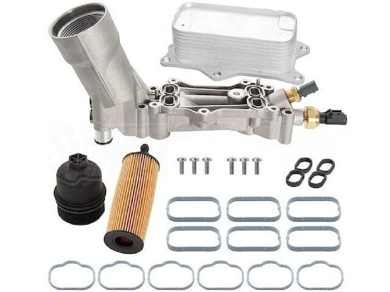 Oil Filter Housing - Compatible with 2011 - 2021 Dodge Challenger 3.6L V6 2012 2013 2014 2015 2016 2017 2018 2019 2020