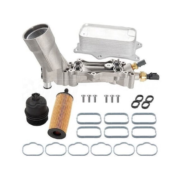 Oil Filter Housing - Compatible with 2011 - 2021 Dodge Challenger 3.6L V6 2012 2013 2014 2015 2016 2017 2018 2019 2020