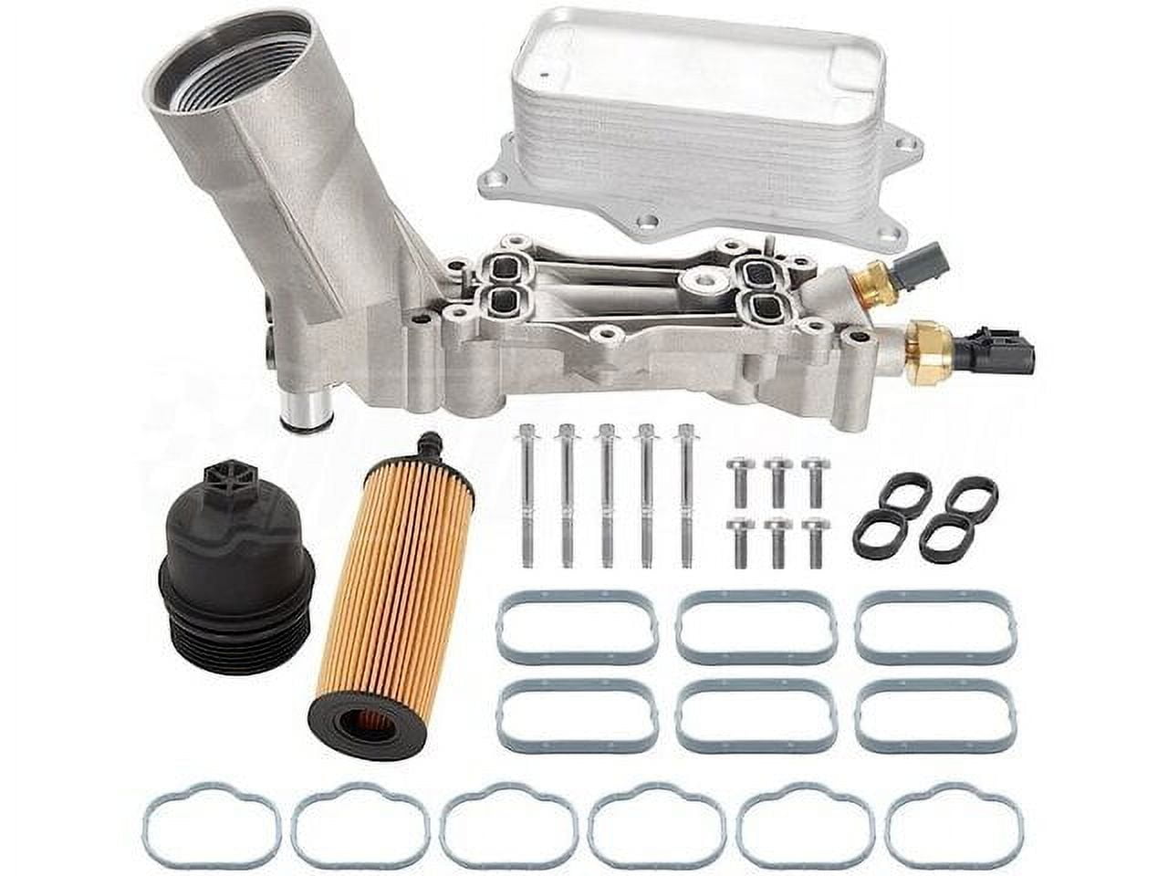 Oil Filter Housing Compatible with 2011 2021 Dodge Charger 3.6L V6 2012 2013 2014 2015 2016