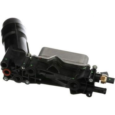 Aluminum Oil Cooler Filter Housing For 2014-2018 Jeep Grand Cherokee 3.0L V6 - Replacement For 68269916AB