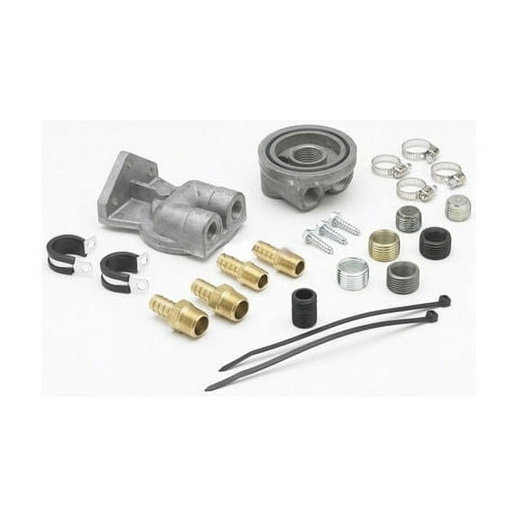 Oil Filter Remote Mounting Kit - Compatible with 1966 - 1978, 1983 - 1987, 2006 - 2010, 2014 - 2015 Dodge Charger 1967 1968 1969 1970 1971 1972 1973 1974 1975 1976 1977 1984 1985 1986