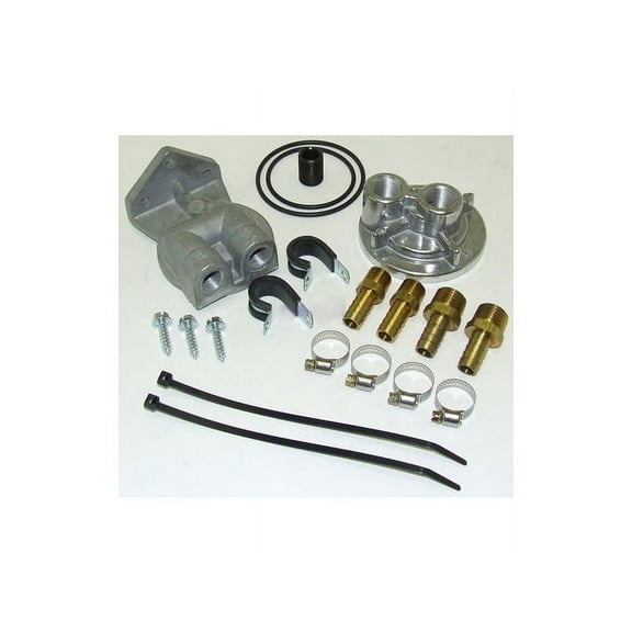 Oil Filter Remote Mounting Kit - Compatible with 1996 - 2002 Chevy Express 3500 1997 1998 1999 2000 2001