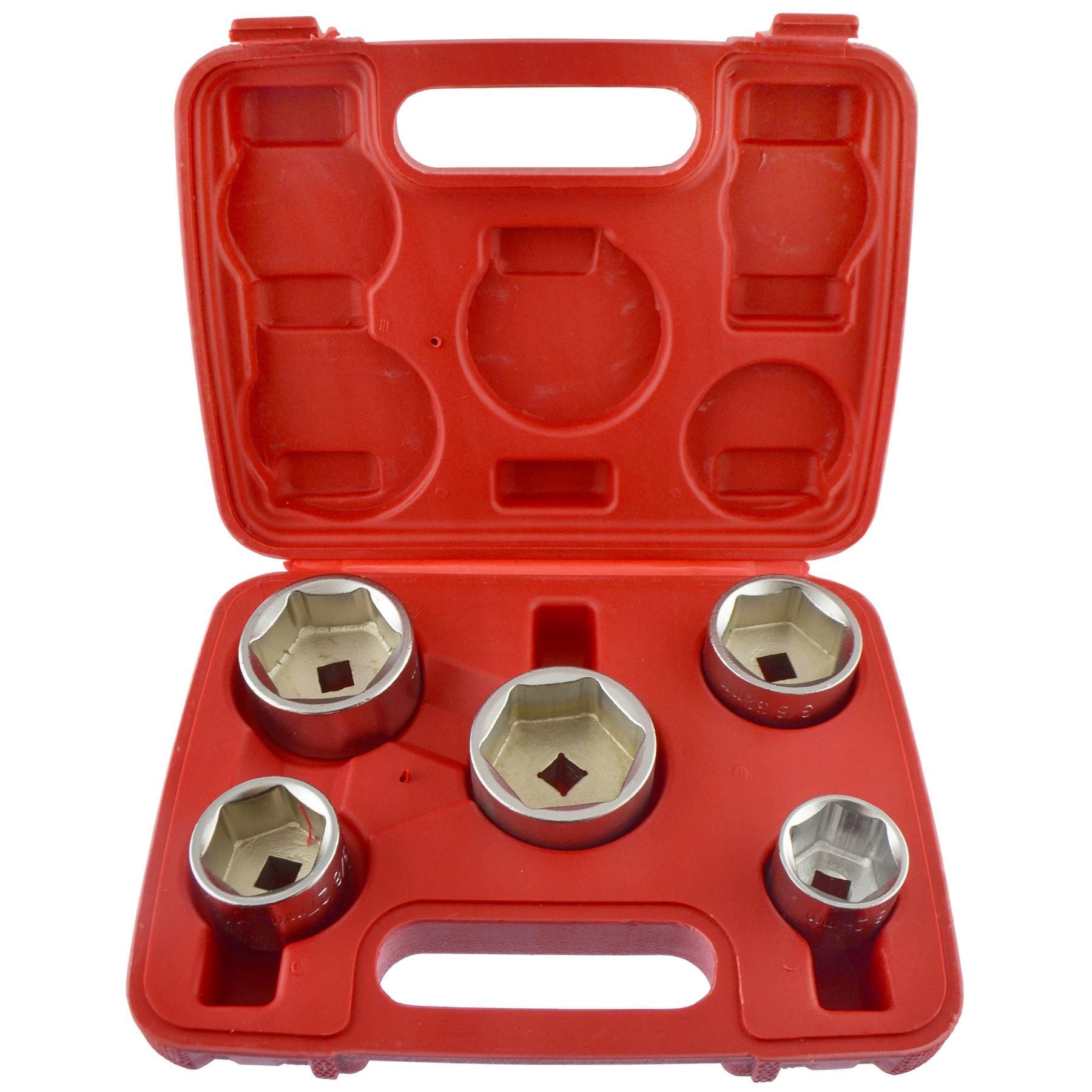 Oil Filter Socket Remover / Removal Tool / Cup Type 24mm - 38mm 5pc Set ...