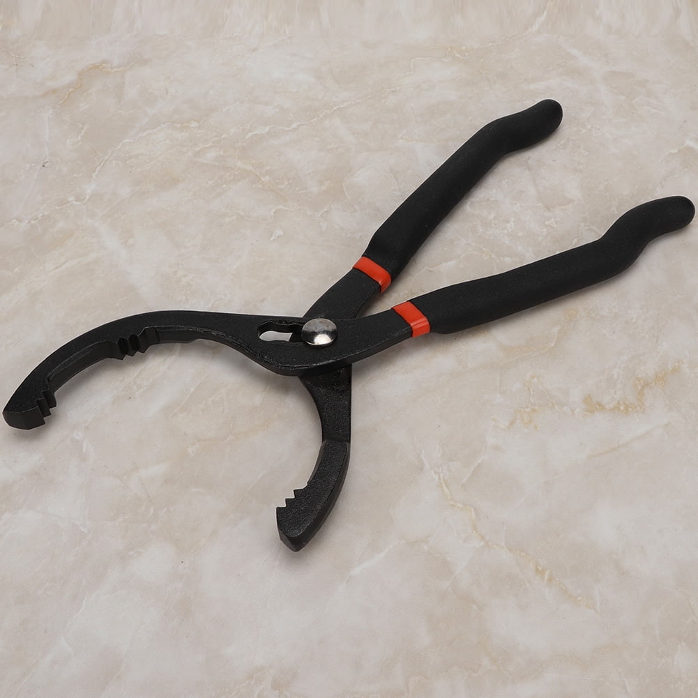 Oil Filter Spanner, Oil Filter Wrench, Steel TPR Handle 2.85.9in Quick