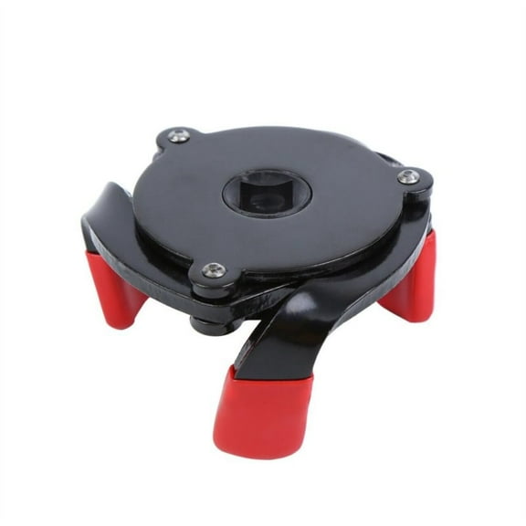 Oil Filter Wrench 3 Jaws Oil Filter Removal Tool With Built-in 3/8-inch Square Driver Universal Adjustable Oil Filter Wrench For Cars Buses