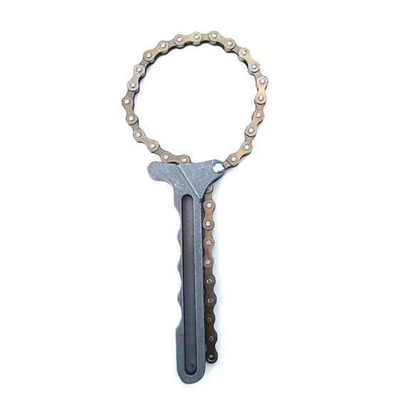 Oil Filters Remover Accessories Metal Car Engine Torque Chain Wrench Grip Spanner Oil Chain Wrench