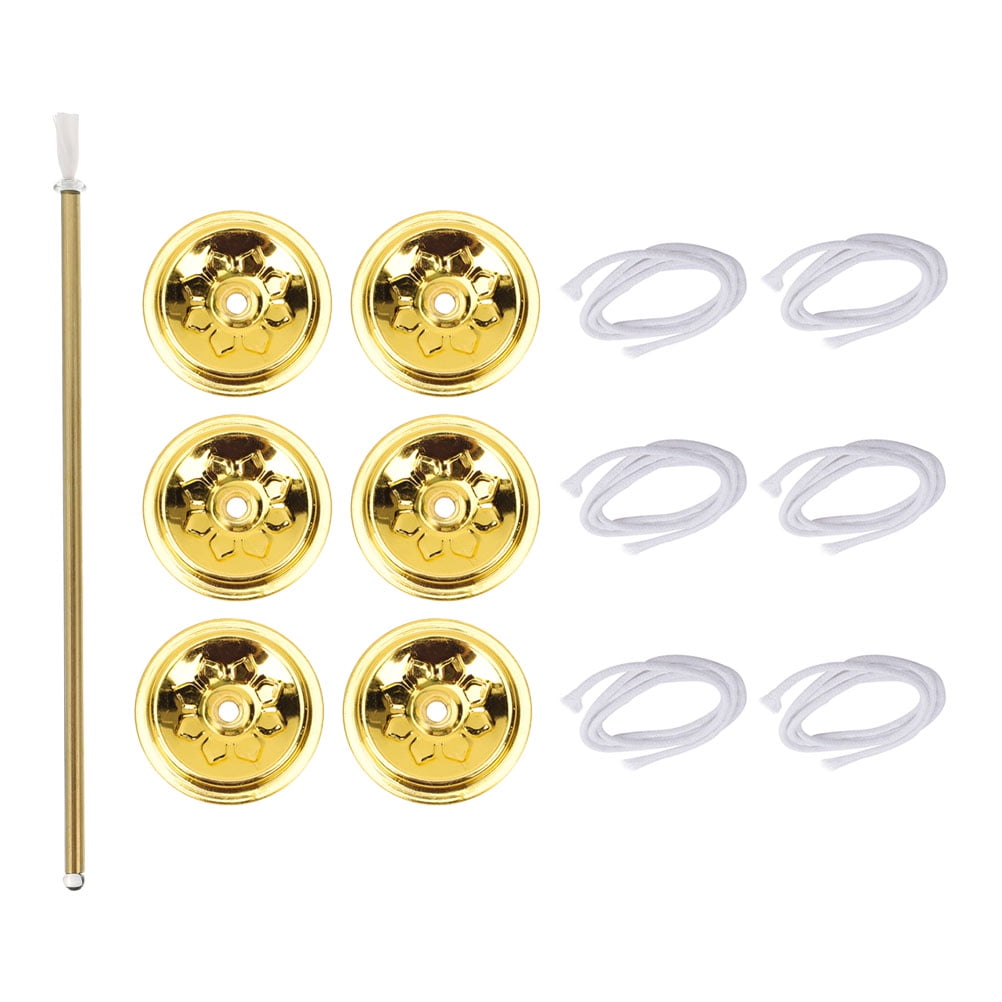 Oil Float Wick Firestikck Fire Rods Wick Holders Ghee Wicks Oil Lamp