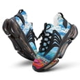 thumbnail image 1 of Oil Flower Walking Shoes for Men Woman Lightweight Tennis Fashion Elastic Sports Shoes Cushion Basketball Shoes, 1 of 7