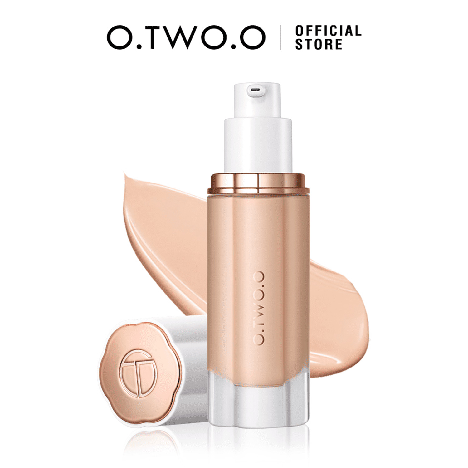 O.TWO.O Full Coverage Foundation – Oil-Free, Long-Lasting, Waterproof ...
