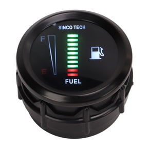 Oil Fuel Level Meter With LED Display, 52mm Gauge For Accurate Tank Monitoring