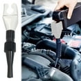 thumbnail image 1 of Oil Funnels for Automotive Use, Folding Snap Buckle Oil Funnel for Oil Change, Retractable Flexible Funnel for Car Motocycle, Flexible Plastic Oil Funnel, White, 1 of 7